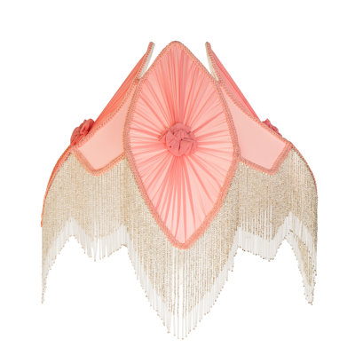 18" Wide Fabric & Fringe Shade