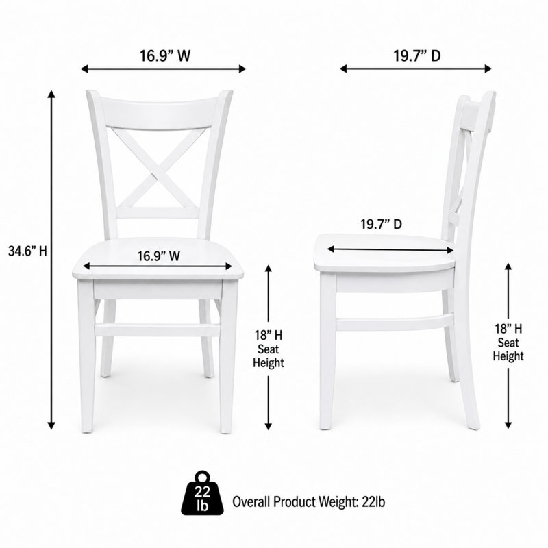 Chaise d'appoint Harbor Cross