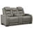 The Man-Den Power Reclining Loveseat with Console-105422417