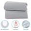 100% Cotton - Piece Standard Cot Fitted Sheet-618443357