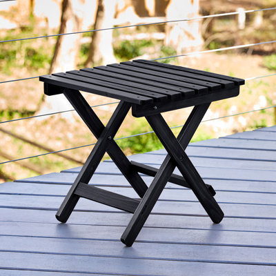 Table d'appoint pliante en bois Grandview Adirondack
