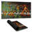Colorful dotted leaves birches - 15.75"x31.50" Desk mat