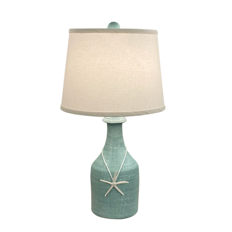 Dhananjai Table Lamp, Teal