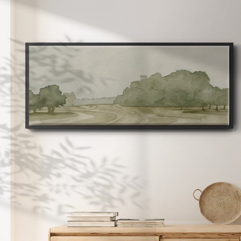 On Course II- Framed Canvas