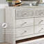 Commode double 6 tiroirs Crispin