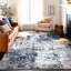 Tapis gris / bleu / ivoire Willington-1683043373