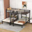 Lit superposé simple au-dessus de simple et simple pour enfant Edalene-950960729