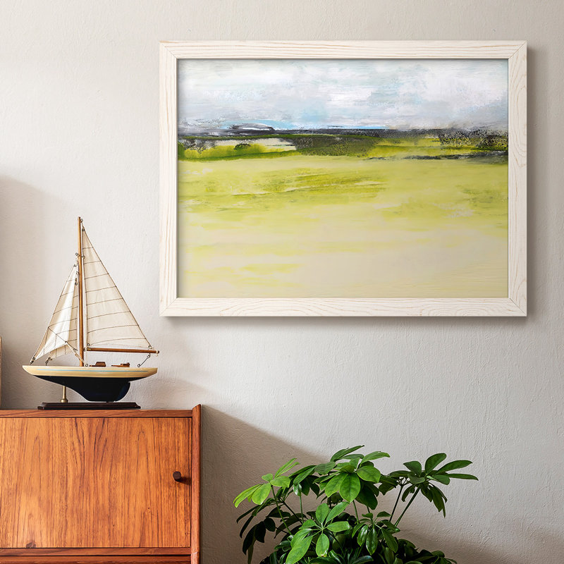 From The Terrace IV, reproduction d'art sur toile, Blanc, H 18 po x l 26 po