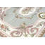 Hand-Knotted High-Quality Green and Ivory Area Rug