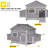  16.8 Square Feet Chicken Coop with Nesting Box