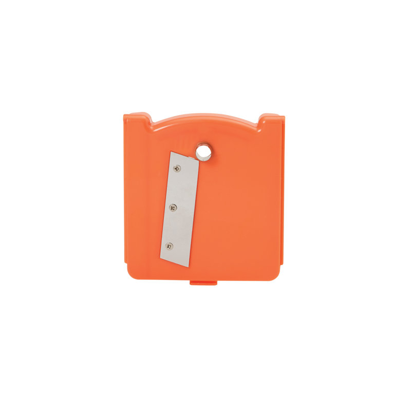White Plastic Spiral Vegetable Slicer with Three Blades