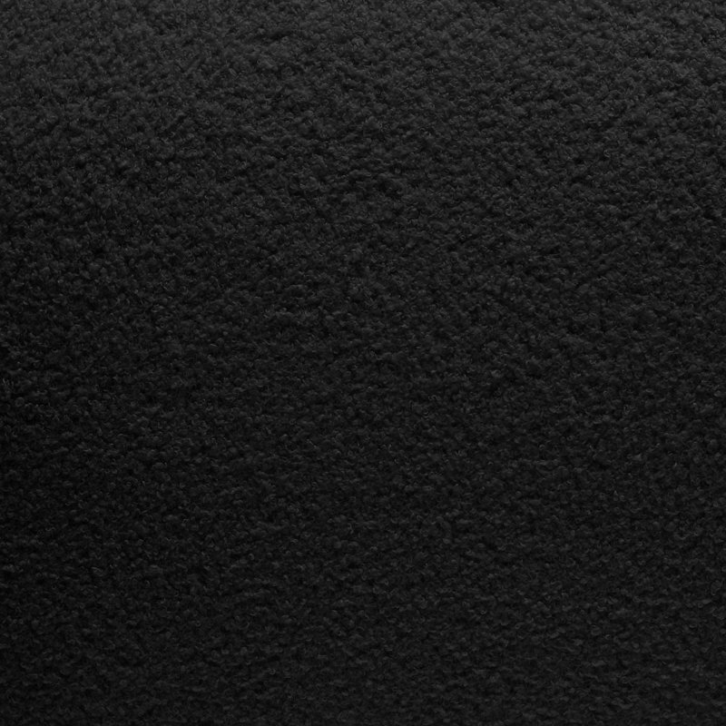 Canapé modulaire rembourré 4 pièces Ballyrobert, Laine noire