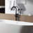 Freestanding Bathtub Faucet with Hand Shower-129763397