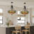5 -Light Dimmable Tiffany Style Pendant Light Fixture 