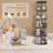 Rotating Bookshelf Tower 5 Tier, Spinning Bookcase, Revolving 360 Book Shelf Narrow Tall Bookcase, Vertical Turning Round Storage Bookshelf, Book Shelf Organizer For Bedroom, Living Room-32585886