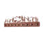 42" Wide Bear Family 8 Light Vanity Light-122049827