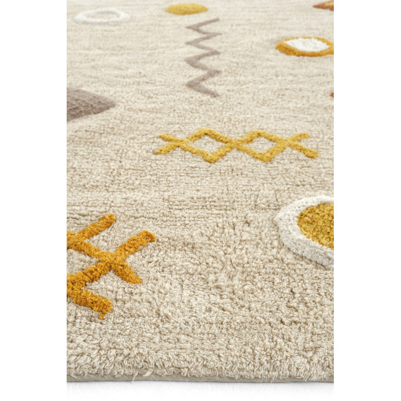 Hopkinton Rectangle 47.24 cm x 70.87 cm Geometric Cotton Indoor / Outdoor Area Rug