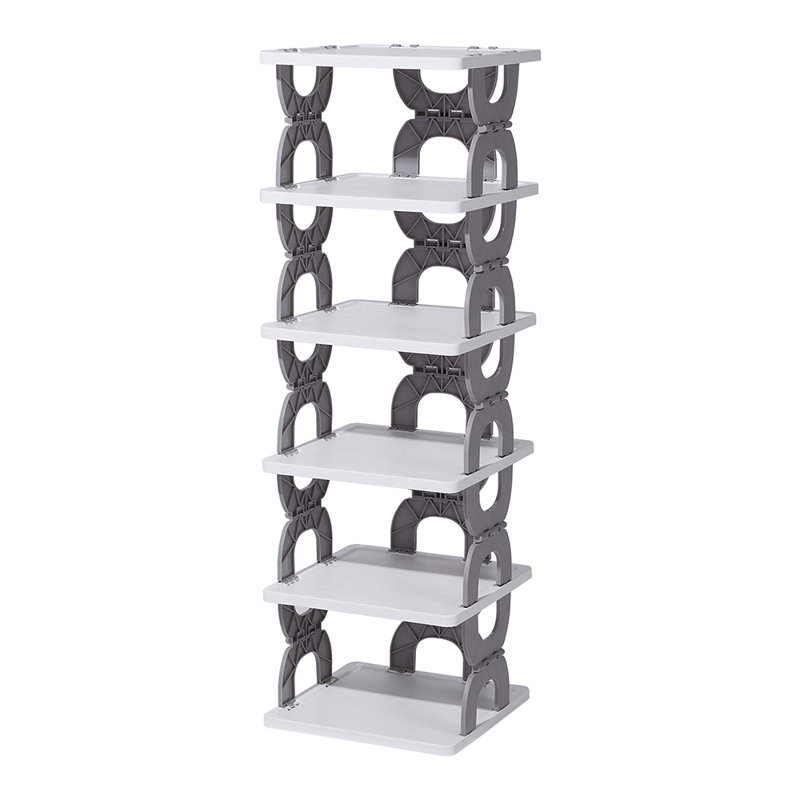 6 Pair Shoe Storage Rack