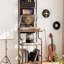 144.6 cm H Media Shelves