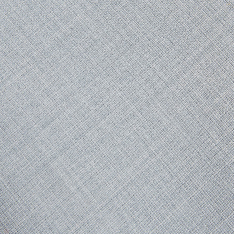 Fauteuil Accent, Chêne de couleur chameau, Polyester bleu clair