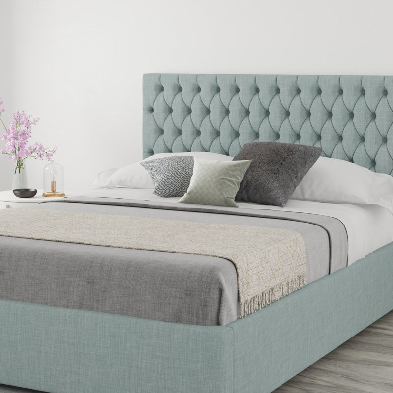 Upholstered Headboard, Single (3'), Linen Sky