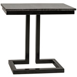 Alonzo Marble Top End Table