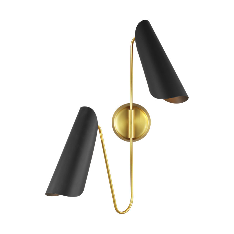 Tresa Wall Sconce, Midnight Black