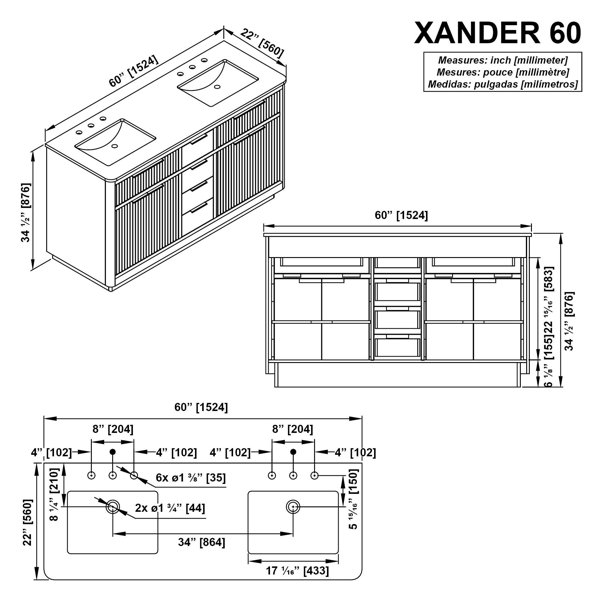 Dimensions du produit