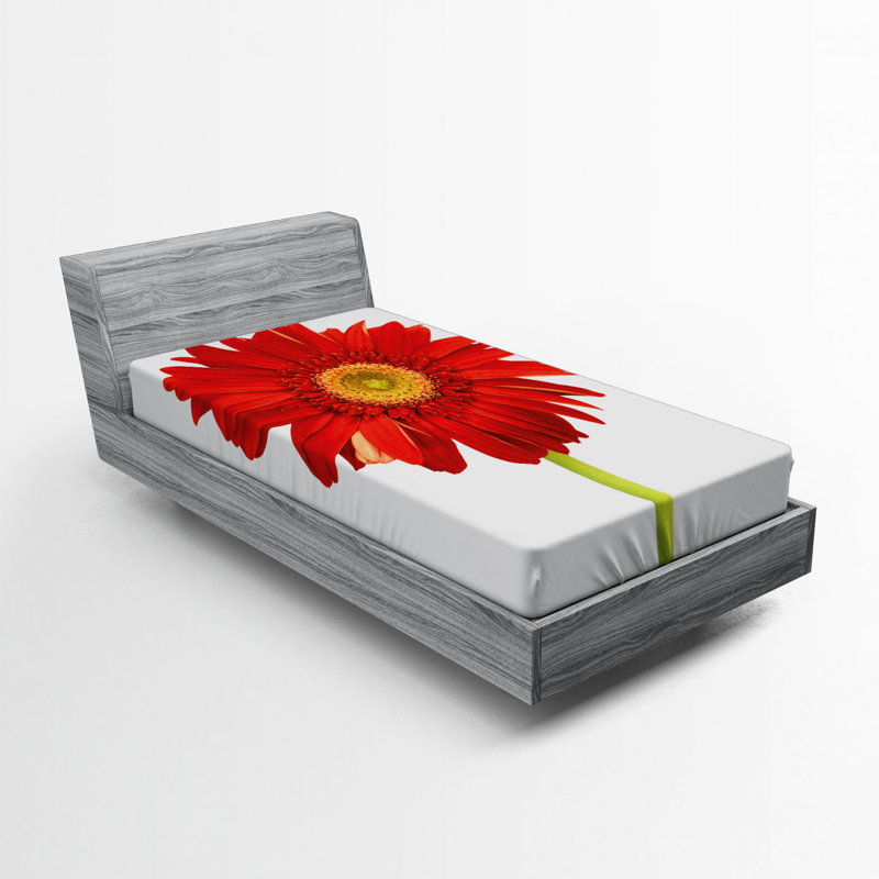 Microfiber Fitted Sheet, Twin Fitted Sheet