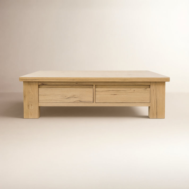 Solid Wood Cocktail Table