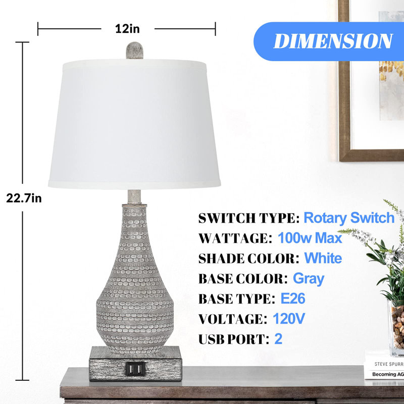Lampe de table USB Maci