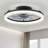 Demaury 20'' Flush Mount Dimmable Ceiling Fan with LED Lights-2140420710