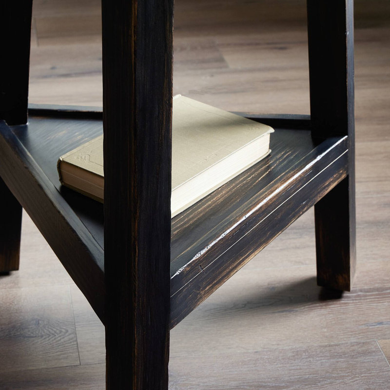 Table de bout avec 3 pieds Eanna, Noir