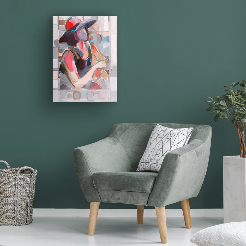 Art sur toile, bol Hooshang Khorasani, H 19 po x l 14 po