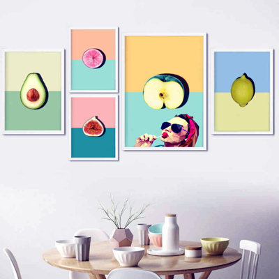 Adhésif décoratif polygonal stylish