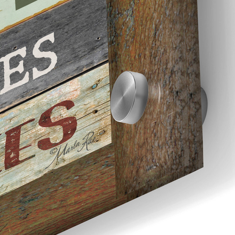 Cabin Rules par Marla Rae - reproduction non encadrée, L 12 po x H 36 po