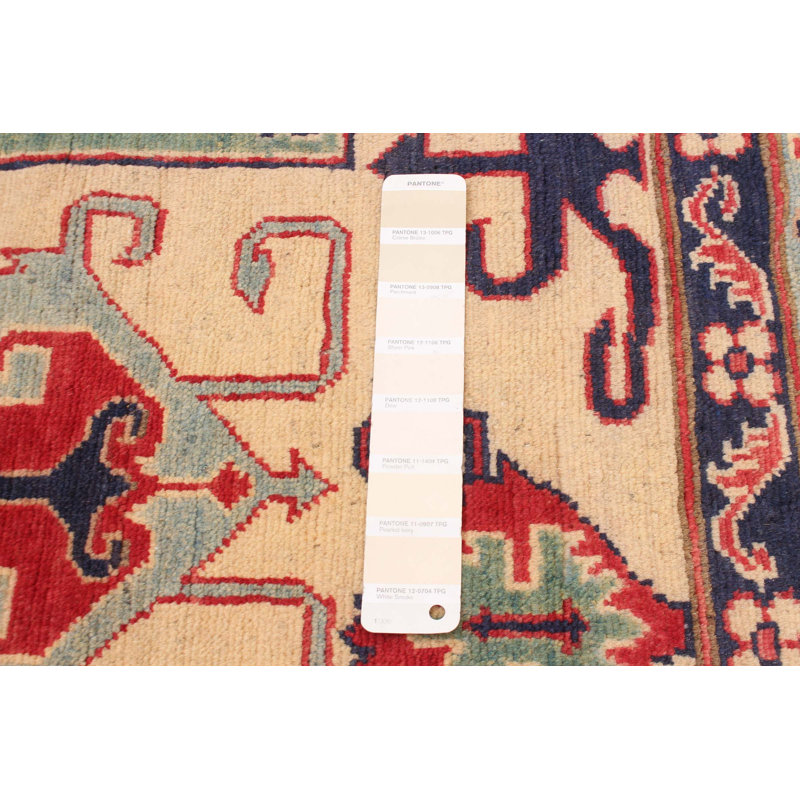 Radborne One-of-a-Kind 6'5" X 9'2" New Age Wool Area Rug in Ivory