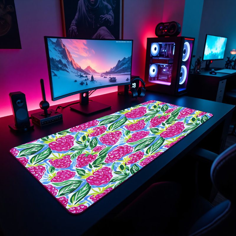 Polyester Desk Pad, 31.5x15.5