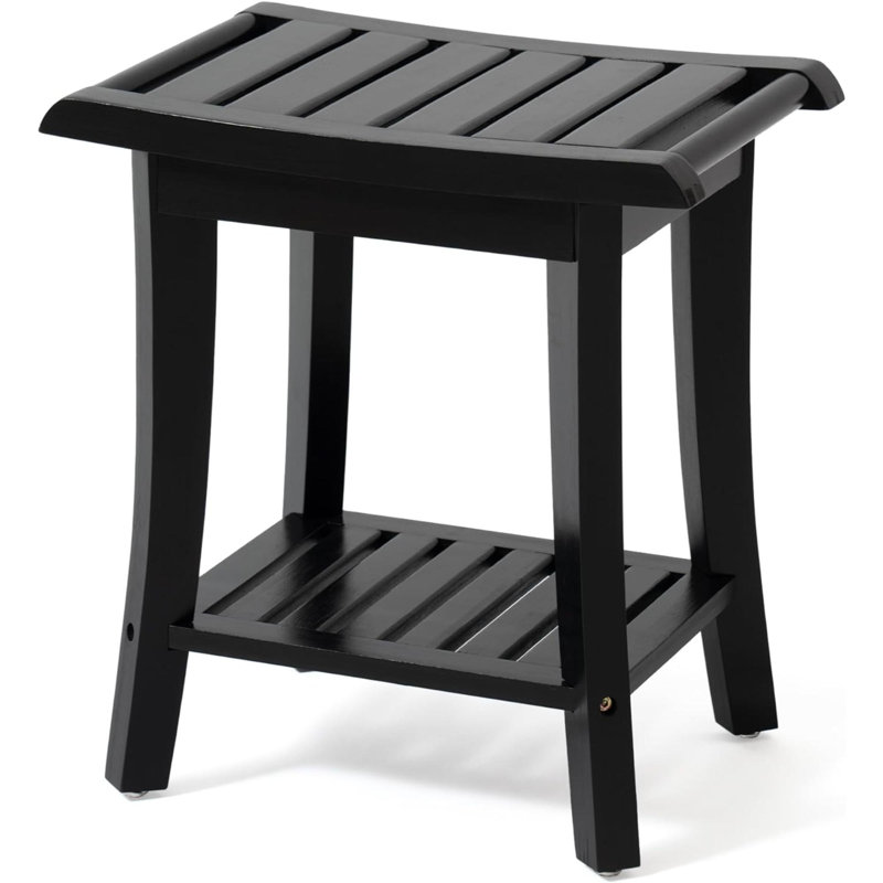 Tabouret d'appoint Braewyn, Noir