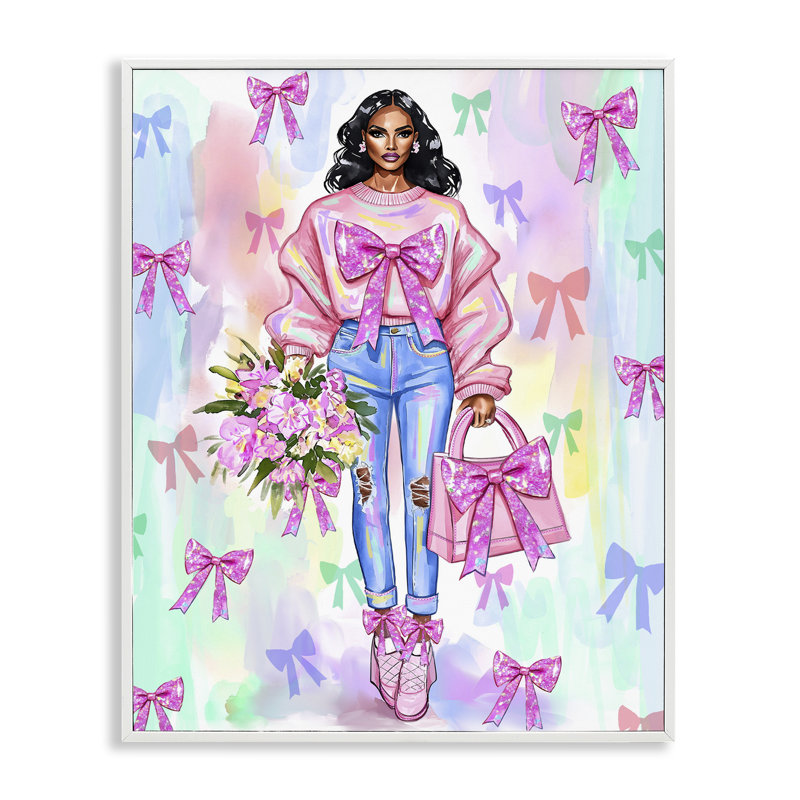 Giclée encadrée à la mode, par Jess Stempel, H 14 po x l 11 po, Estampe numérique encadrée blanc bord de mer