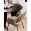 Fries Oak Round Solid Wood Dining Table
