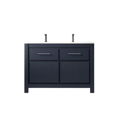 Ensemble de meuble-lavabo double 48 po