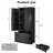 72"H Freestanding Pantry Storage Cabinet with Adjustable Shelves and 2 Large Drawers-523904380