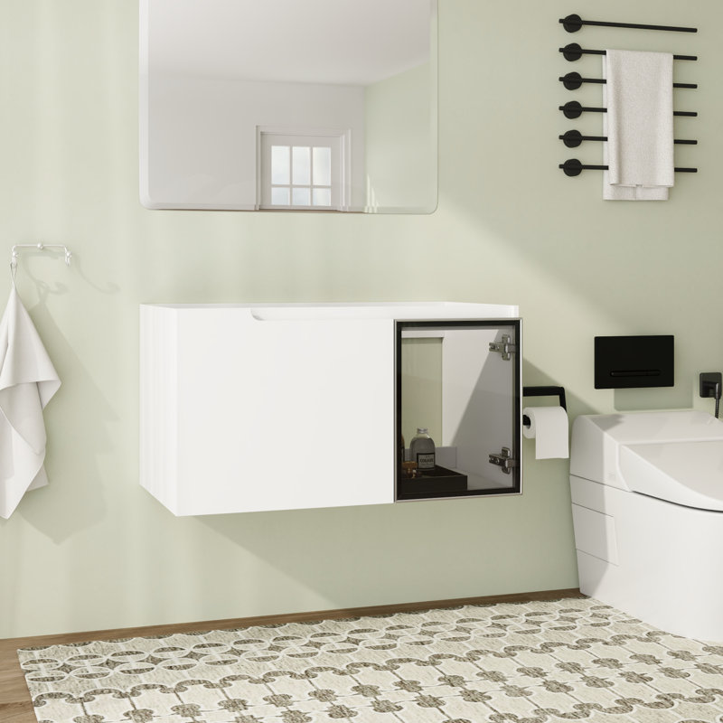 Iveron 36'' Single Bathroom Vanity Base Only