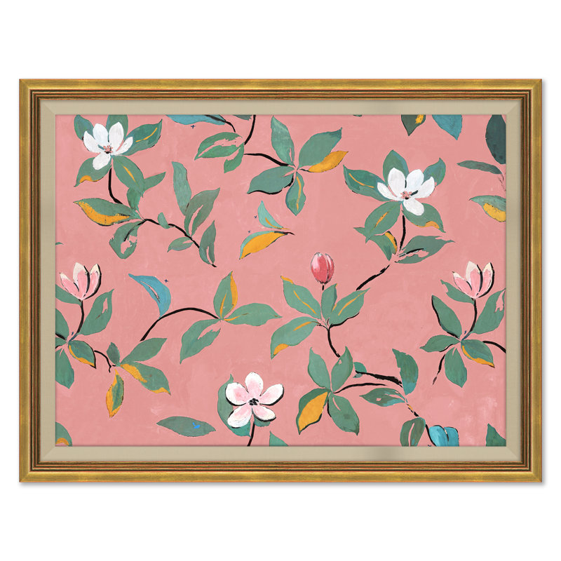 Pink Magnolia (var. 3) Print