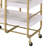 Serving Cart With Adjustable Trays For Various Settings-646691818