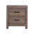 2 Drawers MDF Nightstand