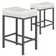 Triplehorn Backless Bar Stools Counter Stools with Upholstered Seat