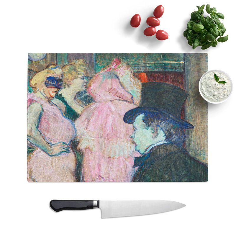 Maxime Dethomas by Henri de Toulouse-Lautrec Chopping Board, 0.4cm H x 20cm W x 28.5cm L