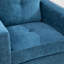 Fauteuil capitonné en chenille de 34,5 po de large Nahamas